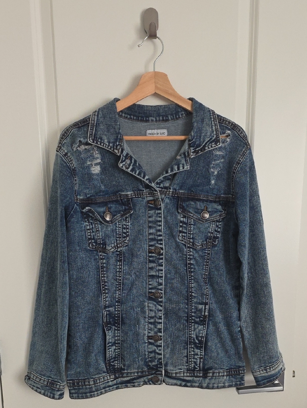 Washed Blue Denim Jacket